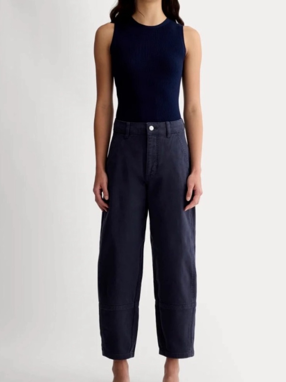 Everlane barrel utility denim size 29R high waisted medium wash pants